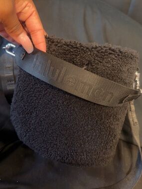lululemon athletica Black Sherpa Crossbody Bag